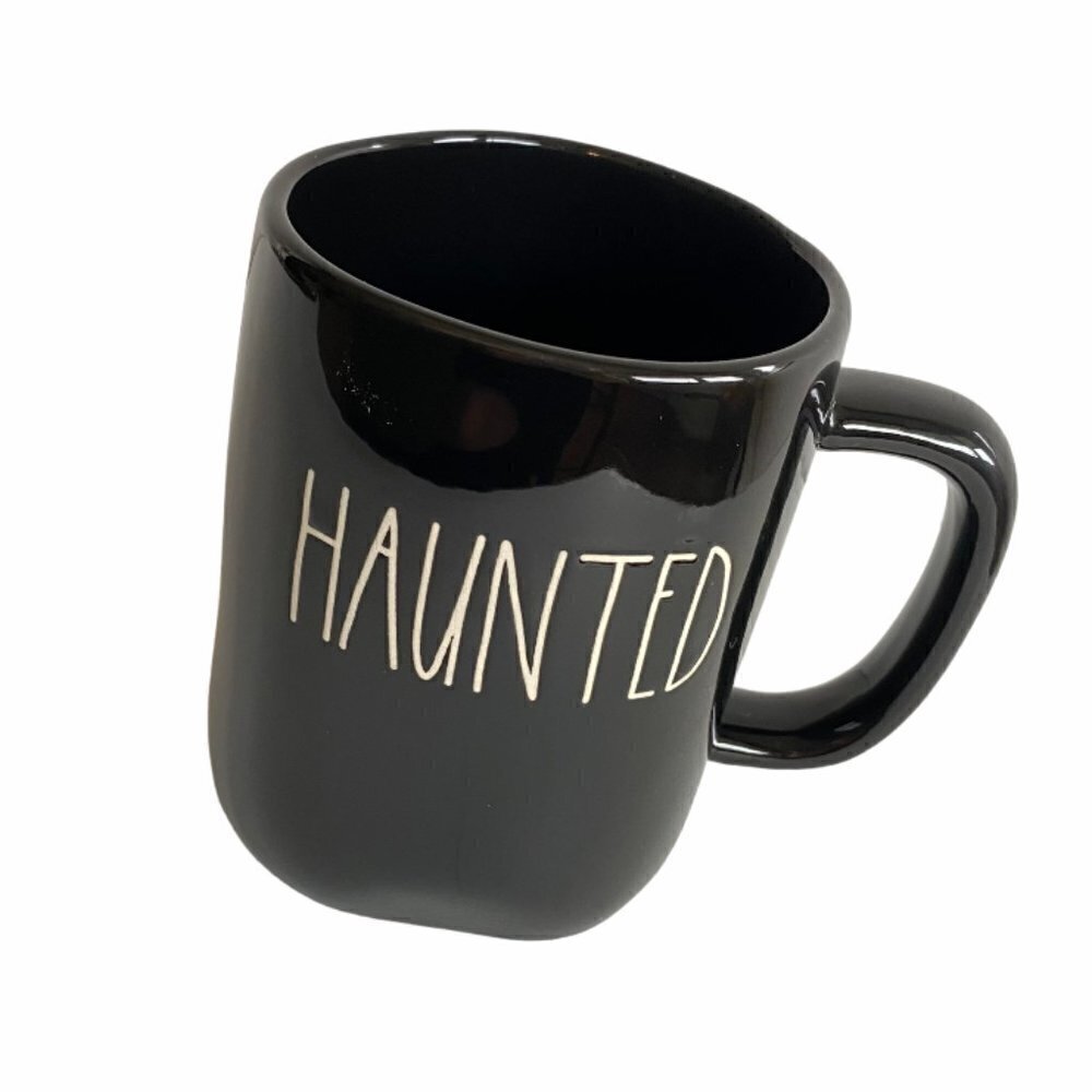 Rae Dunn Haunted Black Large Mug​​​​​​​​​​​​